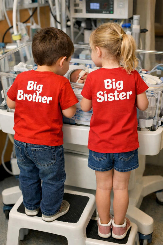Their World Changes Too - A siblings journey - Bringing home a medically fragile newborn