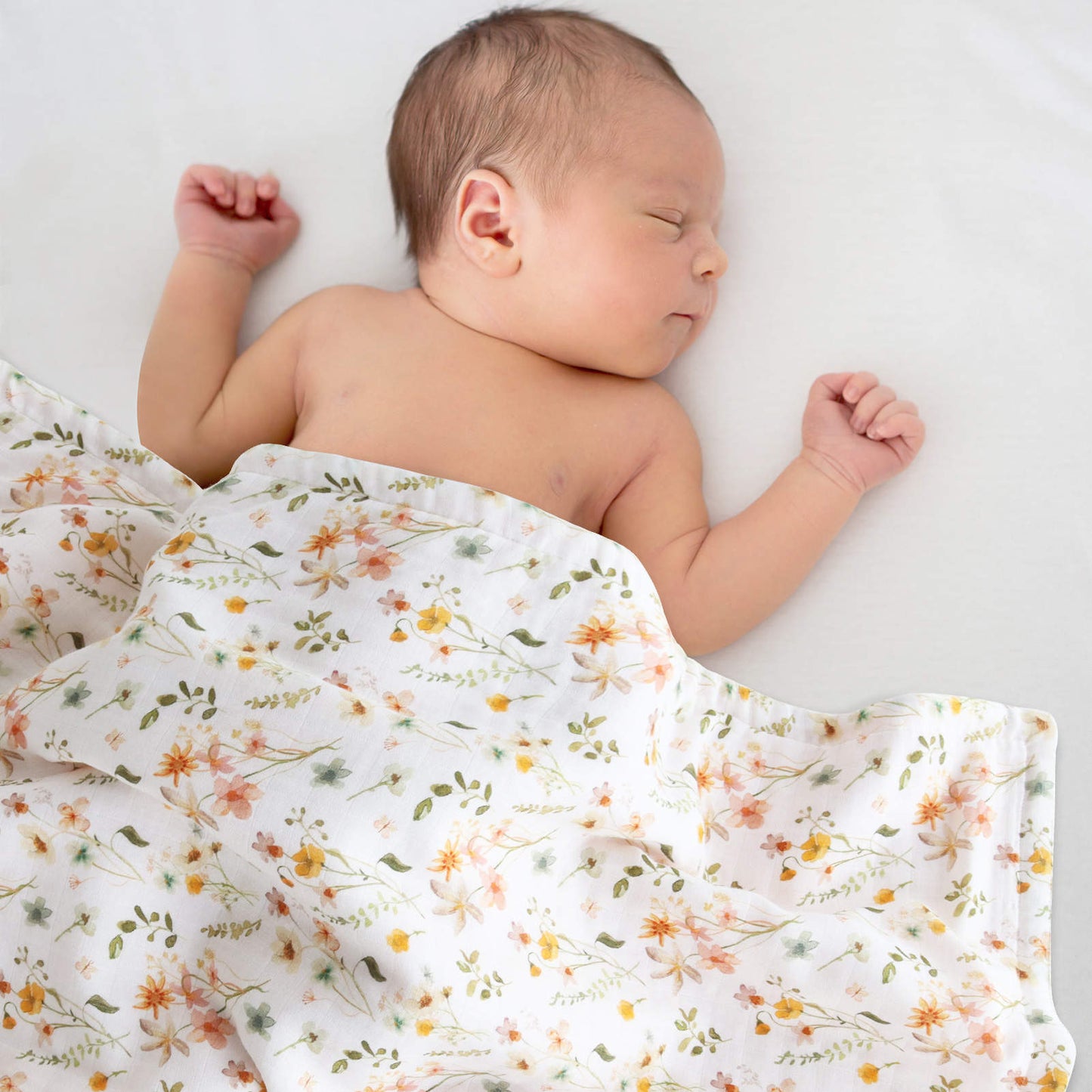 Daisy Dreams Muslin/Waffle Blanket