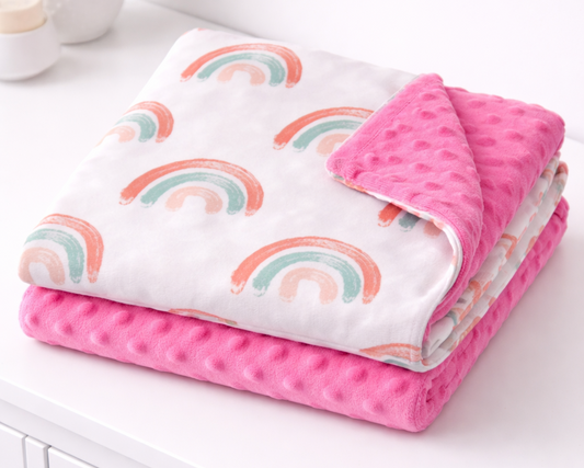 Colorful Creations Minky Blanket