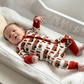 Alcaous Fire Trucks Bamboo Convertible Footie