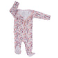 Rainbow Bright Zipper Footie